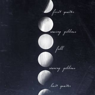 Lunar phase wallpaper