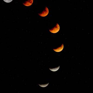 Lunar phase wallpaper