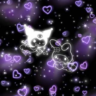 Purple emo wallpaper