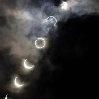 Lunar phase wallpaper