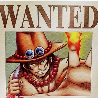 Ace wanted poster wallpaper