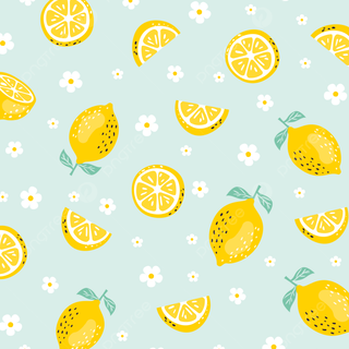 Summer lemon wallpaper