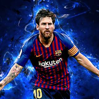 Messi iPad wallpaper