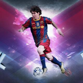 Messi iPad wallpaper