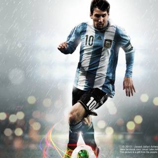 Messi iPad wallpaper