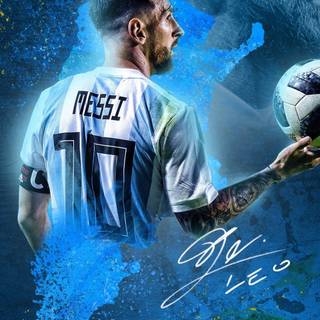Messi iPad wallpaper
