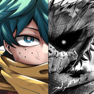 Vigilante Deku computer wallpaper