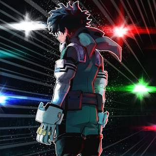 Vigilante Deku computer wallpaper