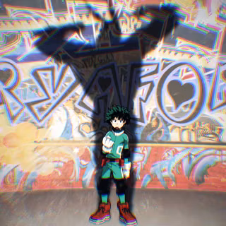 Vigilante Deku computer wallpaper