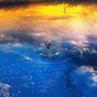 Beautiful anime sky phone wallpaper