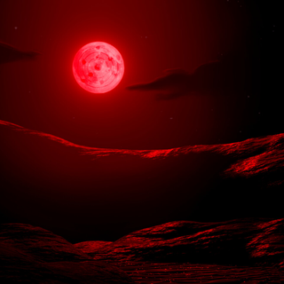 Dark anime moon wallpaper