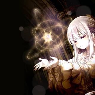 Magic fantasy anime wallpaper