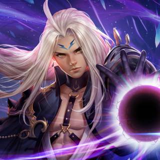 Magic fantasy anime wallpaper