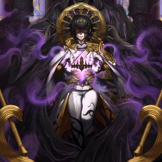 Magic fantasy anime wallpaper