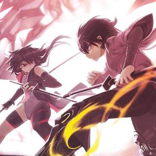 Magic fantasy anime wallpaper