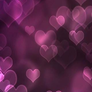 Violet heart wallpaper