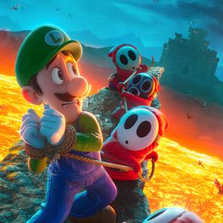 Mario Bros movie wallpaper