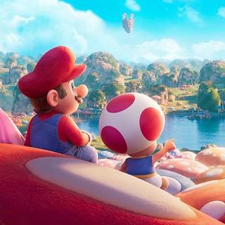 Mario Bros movie wallpaper
