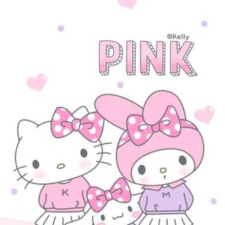 Hello Kitty My Melody wallpaper