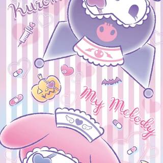 Hello Kitty My Melody wallpaper