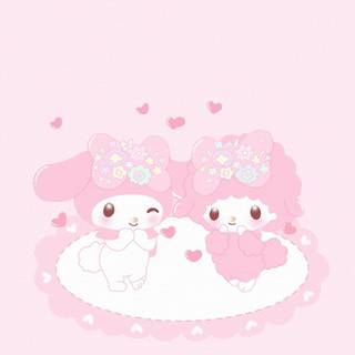 Hello Kitty My Melody wallpaper