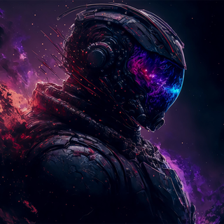 Cool robot AI wallpaper