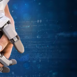 Cool robot AI wallpaper