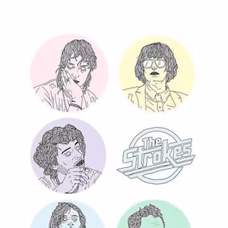 The Strokes iPhone wallpaper