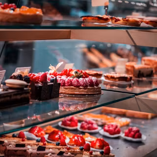 Bakery shop wallpaper