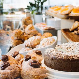 Bakery shop wallpaper