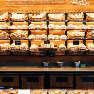 Bakery shop wallpaper