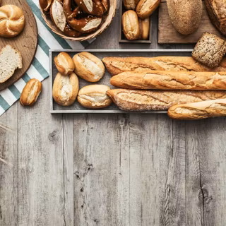 Bakery shop wallpaper