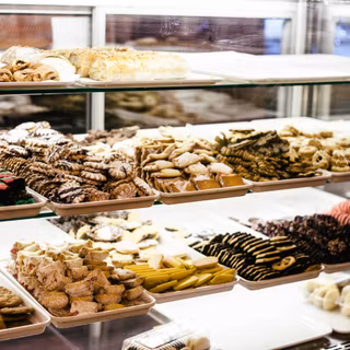 Bakery shop wallpaper