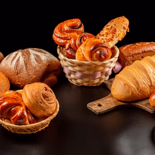 Bakery shop wallpaper