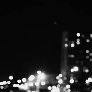 Blurry city wallpaper