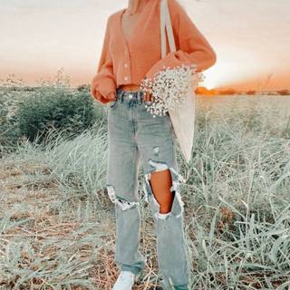 Preppy outfit wallpaper