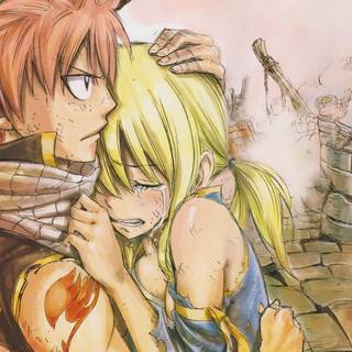 Lucy Fairy Tail desktop 4k wallpaper