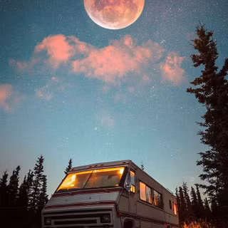 Camping car wallpaper
