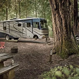 Camping car wallpaper