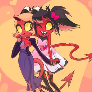 Helluva Boss Moxxie wallpaper