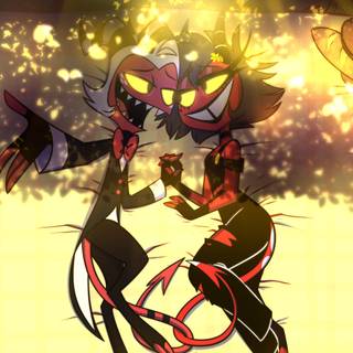 Helluva Boss Moxxie wallpaper