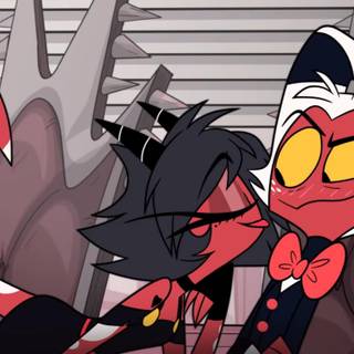 Helluva Boss Moxxie wallpaper