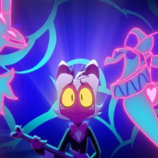 Helluva Boss Moxxie wallpaper