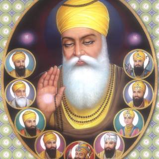 10 Sikh Gurus wallpaper