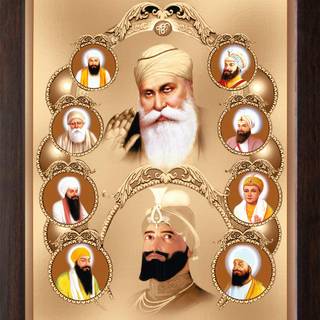 10 Sikh Gurus wallpaper