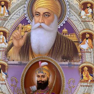 10 Sikh Gurus wallpaper