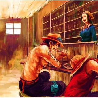 One Piece fanart wallpaper