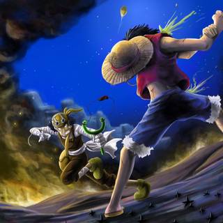 One Piece fanart wallpaper