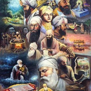 10 Sikh Gurus wallpaper