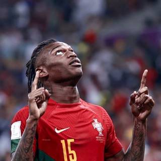 Rafael Leao 2023 wallpaper